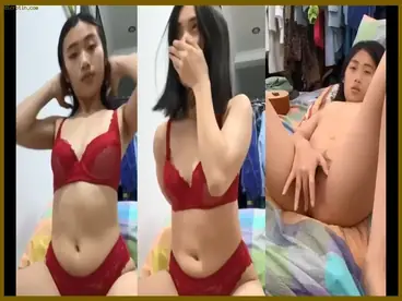 Cewe Cindo Bh Merah Masturbasi Penuh Gairah
