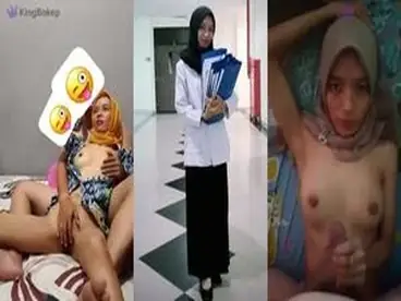 Ukhti Bu Guru Hijab Cantik Pasrah Goyang Kasur